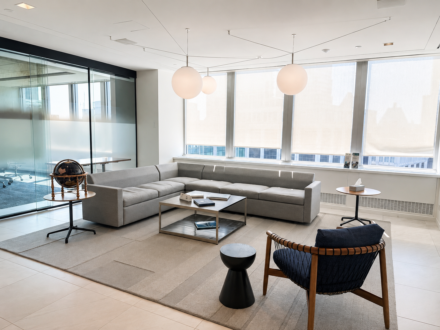 Vancouver office lobby